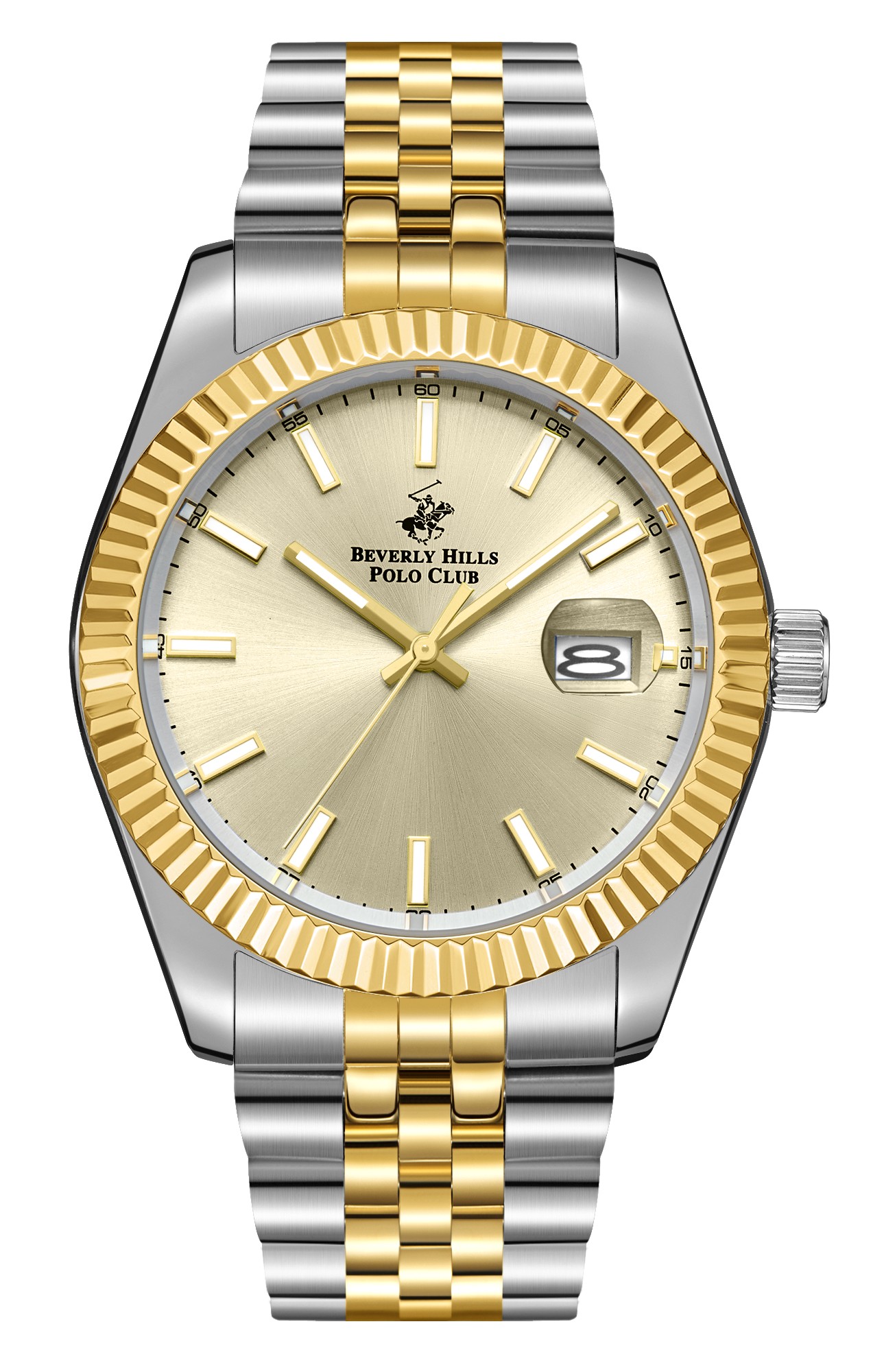 Мужские часы Beverly Hills Polo Club  BP3018X.210  часы, кварцевый механизм, сталь с покрытием, 41 мм