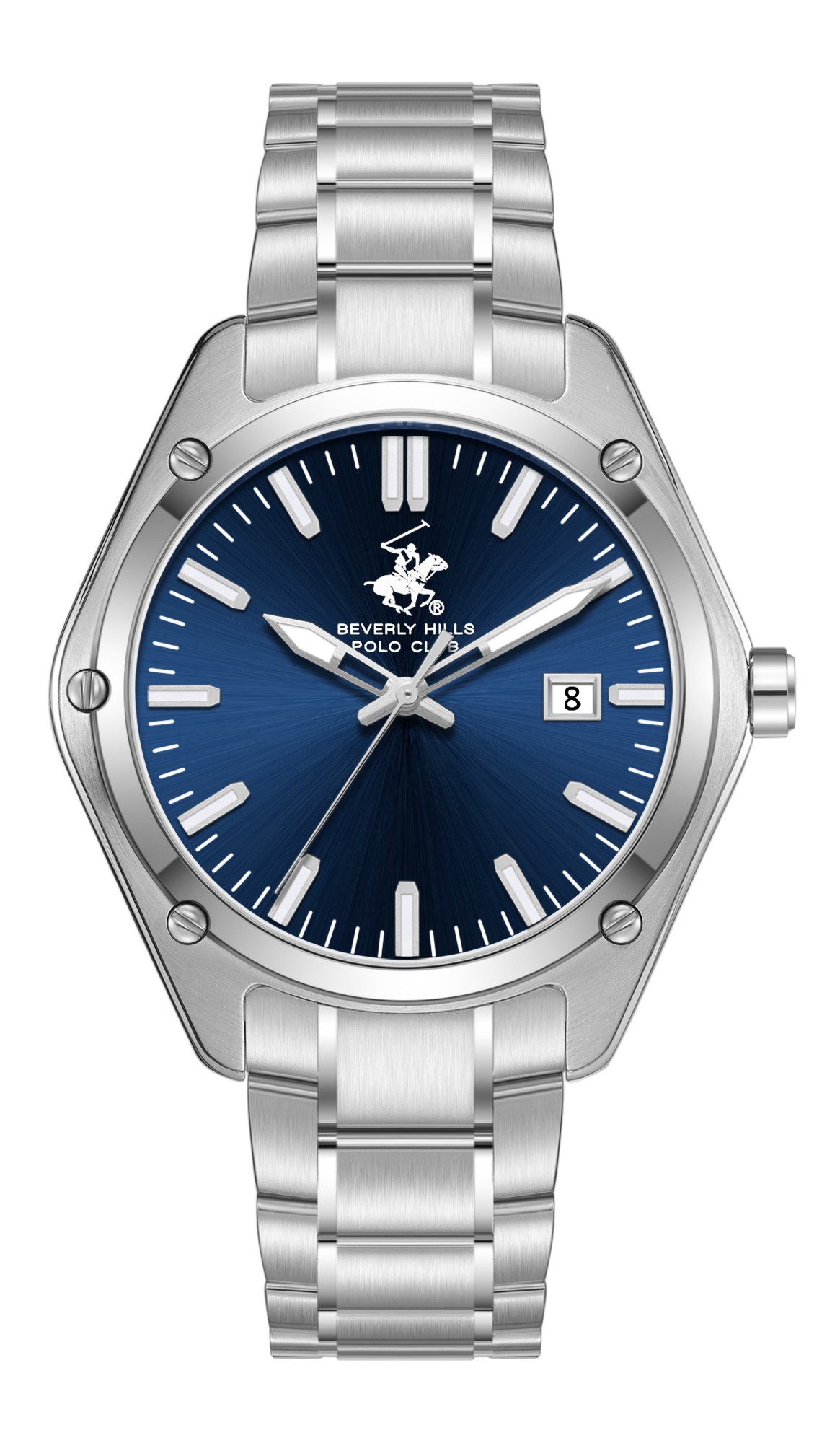 Мужские часы Beverly Hills Polo Club  BP3896X.390  часы, кварцевый механизм, сталь, 40 мм