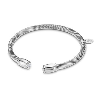 Bliss Браслет(LS2249-2/1) Браслет Lotus, сталь 316L и циркониты