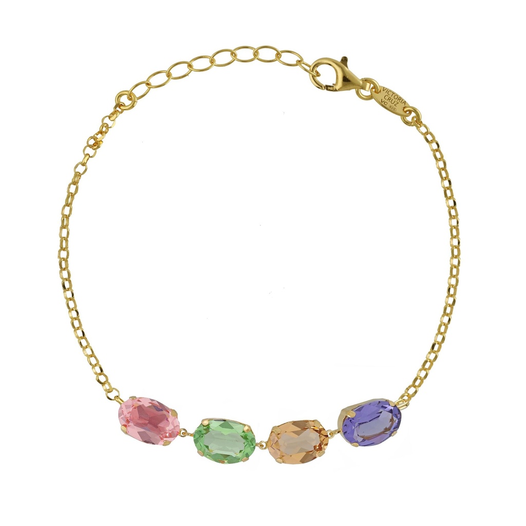 VC Jewelry 1958 SL, VICTORIACRUZ, Браслет(A5258-MDP) Женские испания браслет,  механизм, серебро 925 проба, 16-19 cм