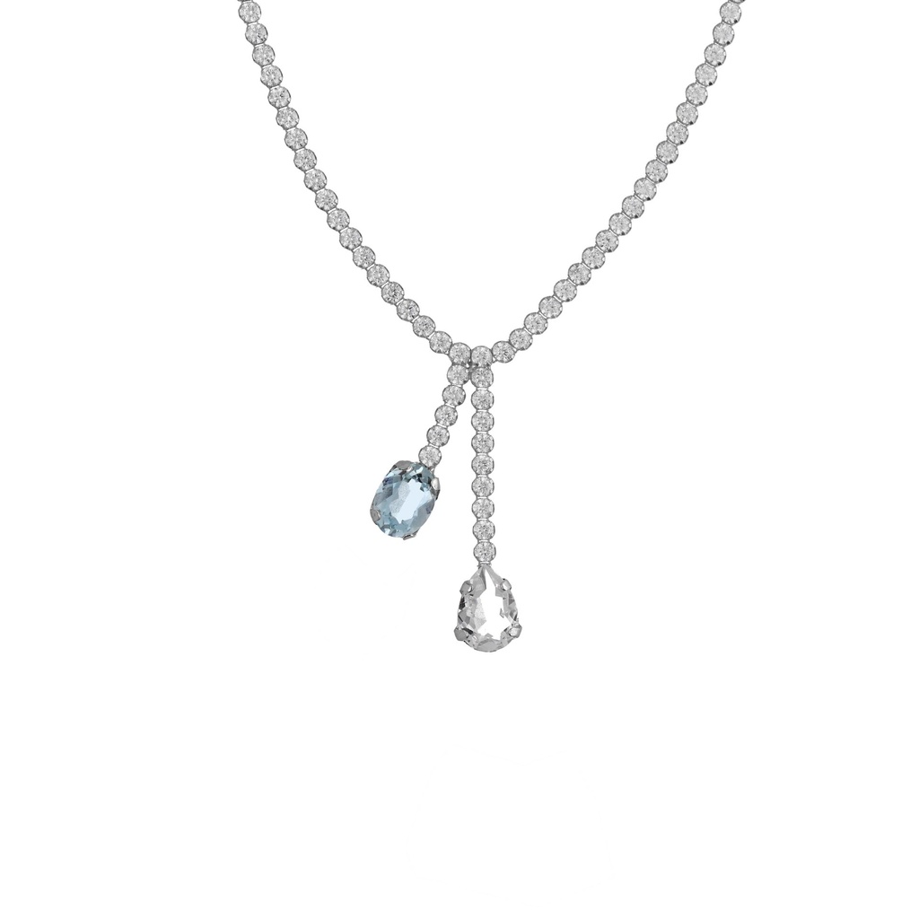 VC Jewelry 1958 SL, VICTORIACRUZ, Колье(A5039-91HG) Женские испания колье,  механизм, серебро 925 проба, 40-45 cм