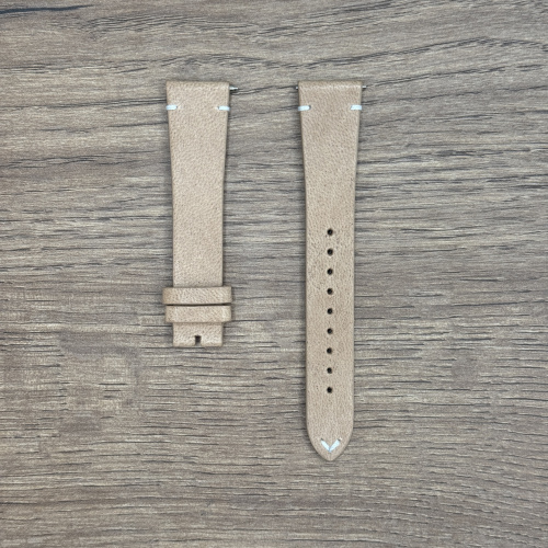 Ремешок для часов Oris из натуральной кожи, коньячно-коричневый, без застежки 