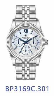 BEVERLY HILLS POLO CLUB   часы, кварцевый механизм, 34 мм