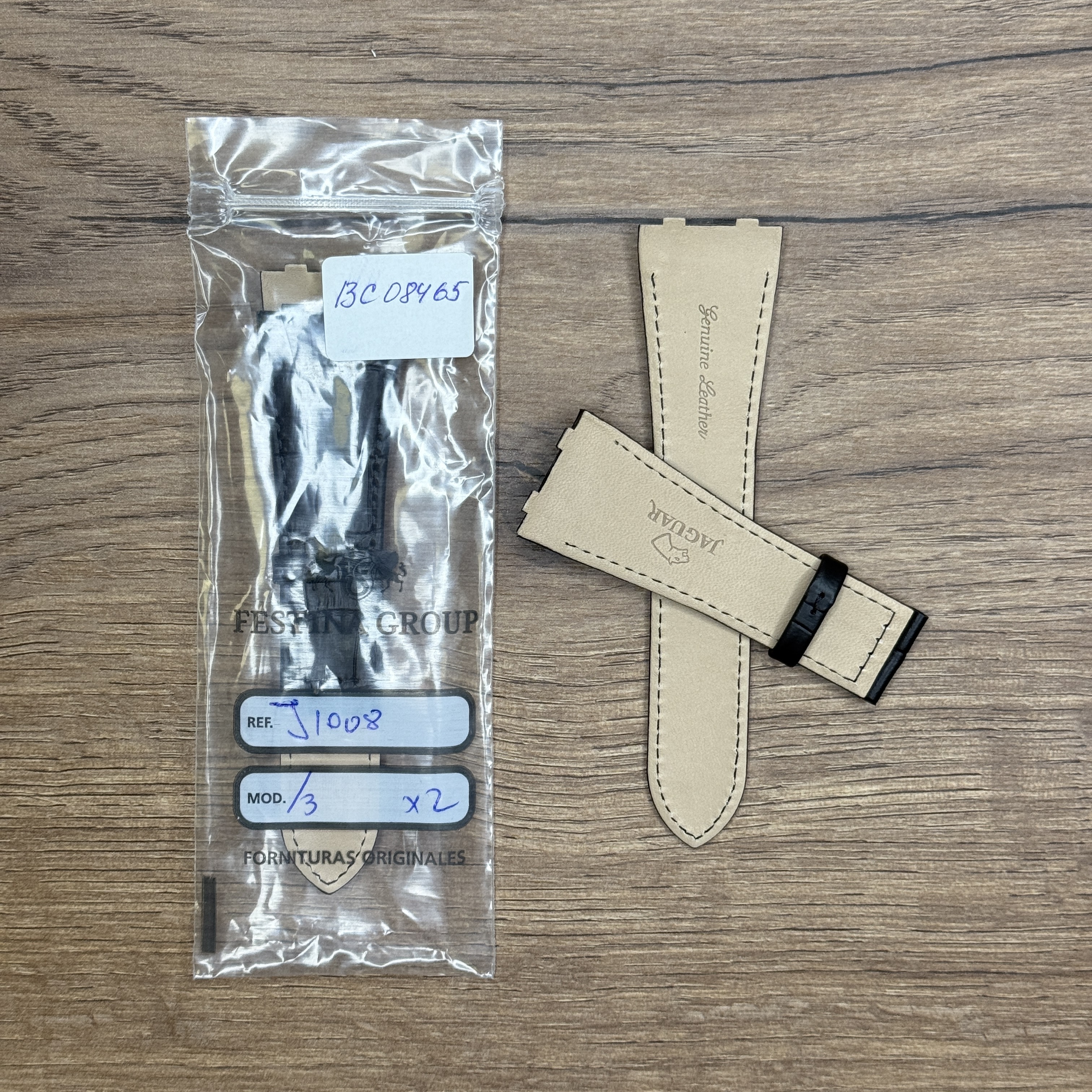 Ремешок для часов Jaguar из кожи теленка, под клипсу, для J696/3, J696/4, J667/3, J667/4, J695  