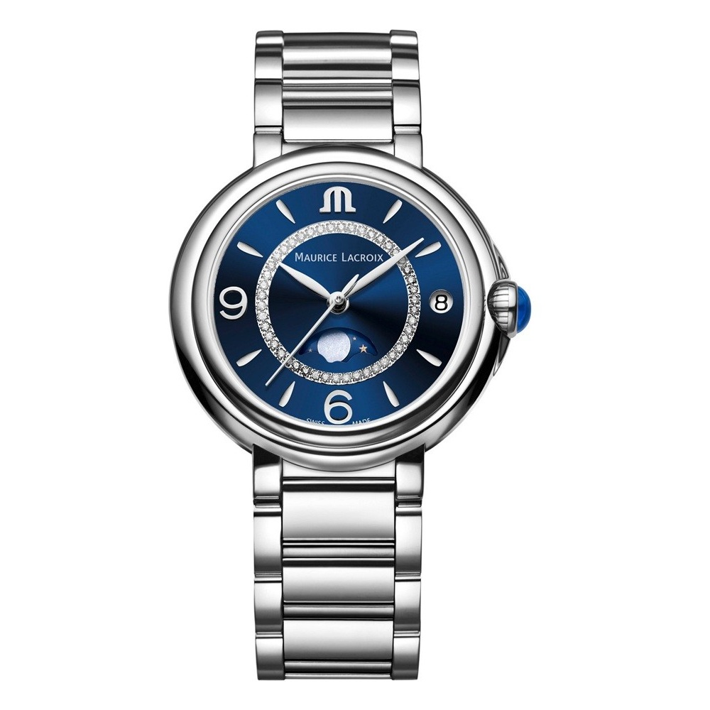 Женские часы Maurice Lacroix Fiaba FA1084-SS002-420-1 Женские швейцарские часы, кварцевый механизм, сталь, 32 мм