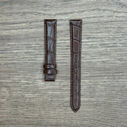 Ремешок для часов Jaguar из кожи теленка, коричневый, 14 мм, для J1046  