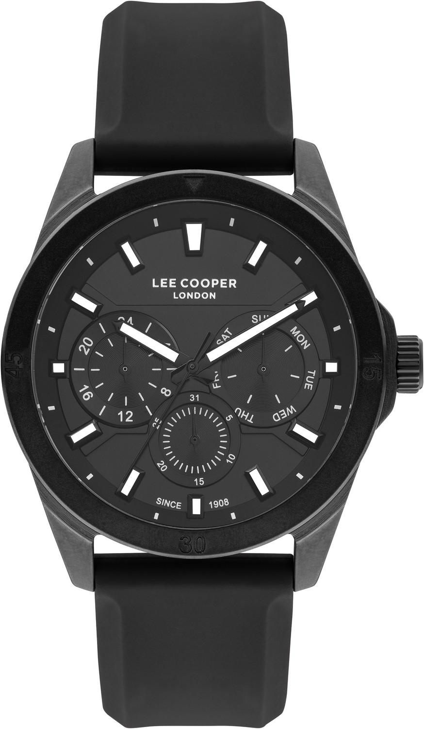Мужские часы Lee Cooper  LC07626.651 Мужские часы, кварцевый механизм, суперметалл с покрытием, 46 мм