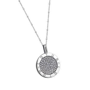 Bliss Подвеска(LS1751-1/1) Женская подвеска Lotus из нержавеющей стали со вставками из циркония