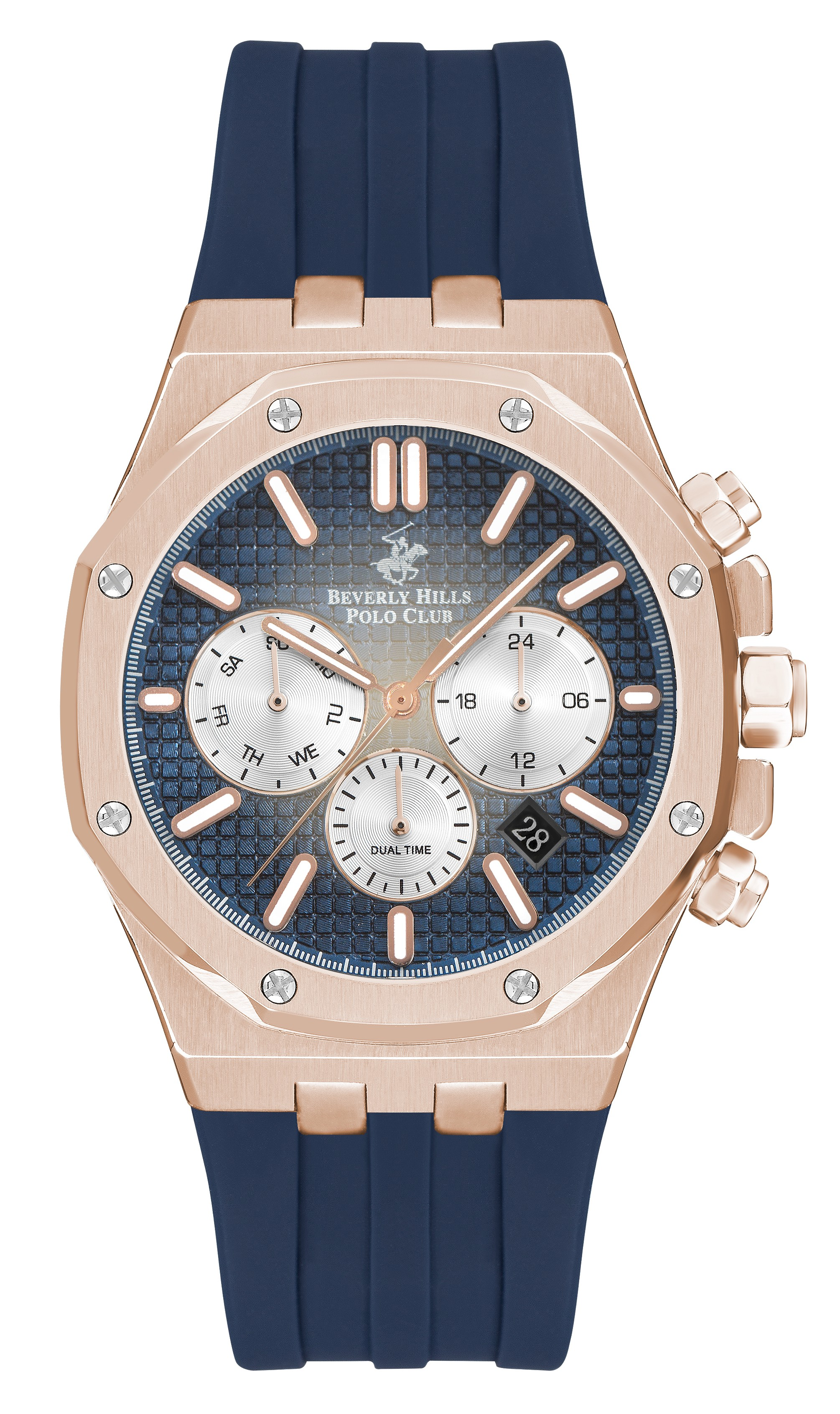 Мужские часы Beverly Hills Polo Club  BP3261X.499  часы, кварцевый механизм, сталь с покрытием, 42 мм