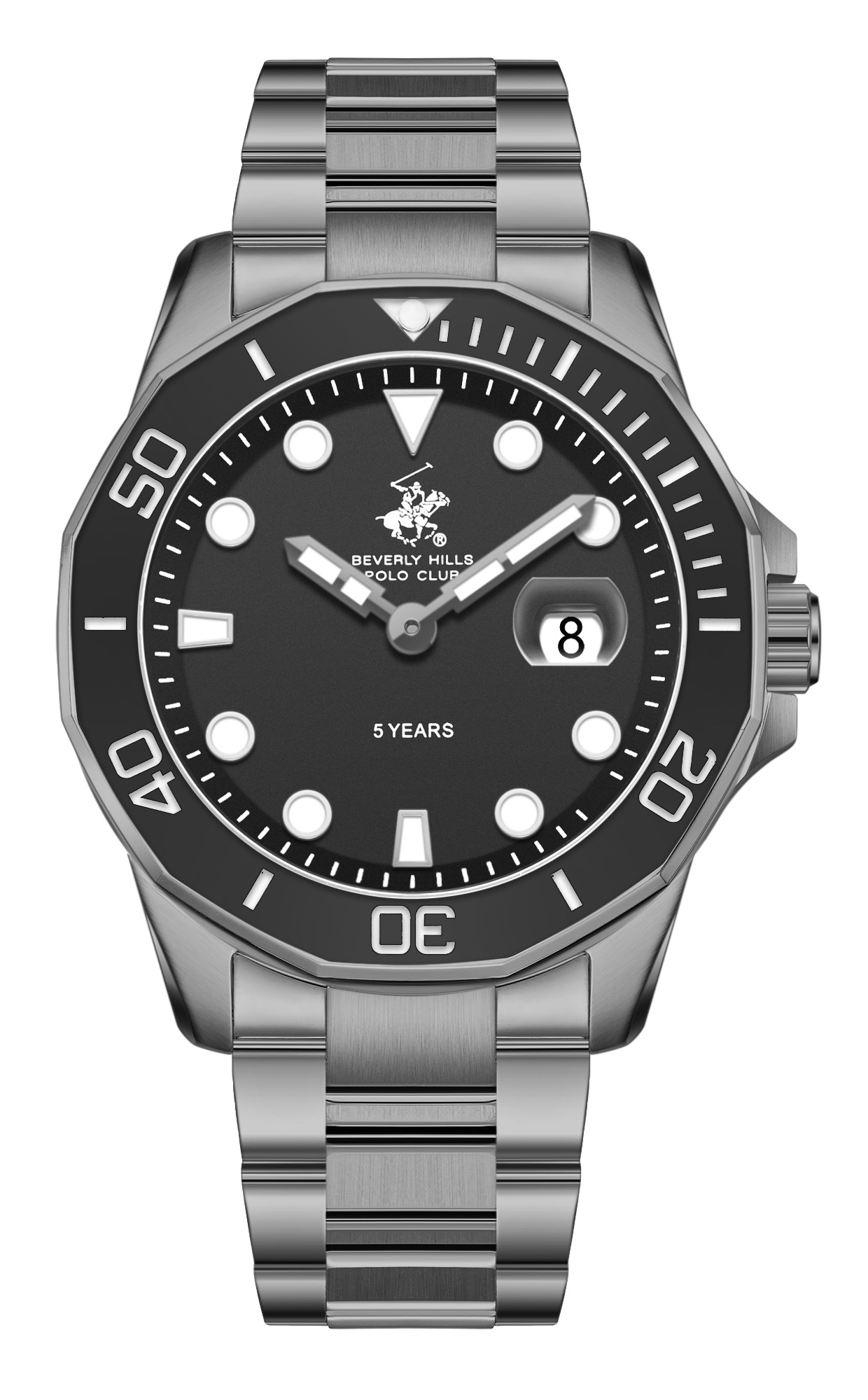 Мужские часы Beverly Hills Polo Club  BP3878X.050  часы, кварцевый механизм, сталь с покрытием, 42 мм