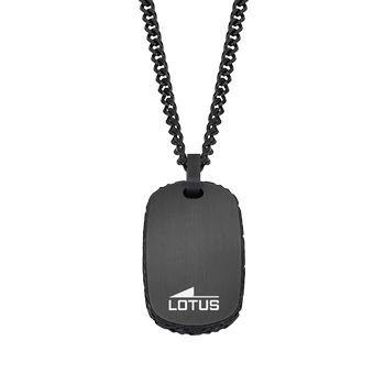 Men in Black Подвеска(LS2257-1/1) Мужская подвеска Lotus, сталь 316L с покрытием
