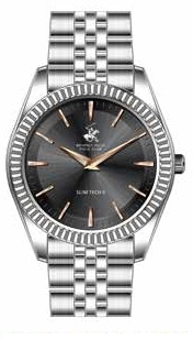 BEVERLY HILLS POLO CLUB   часы, кварцевый механизм, 39 мм