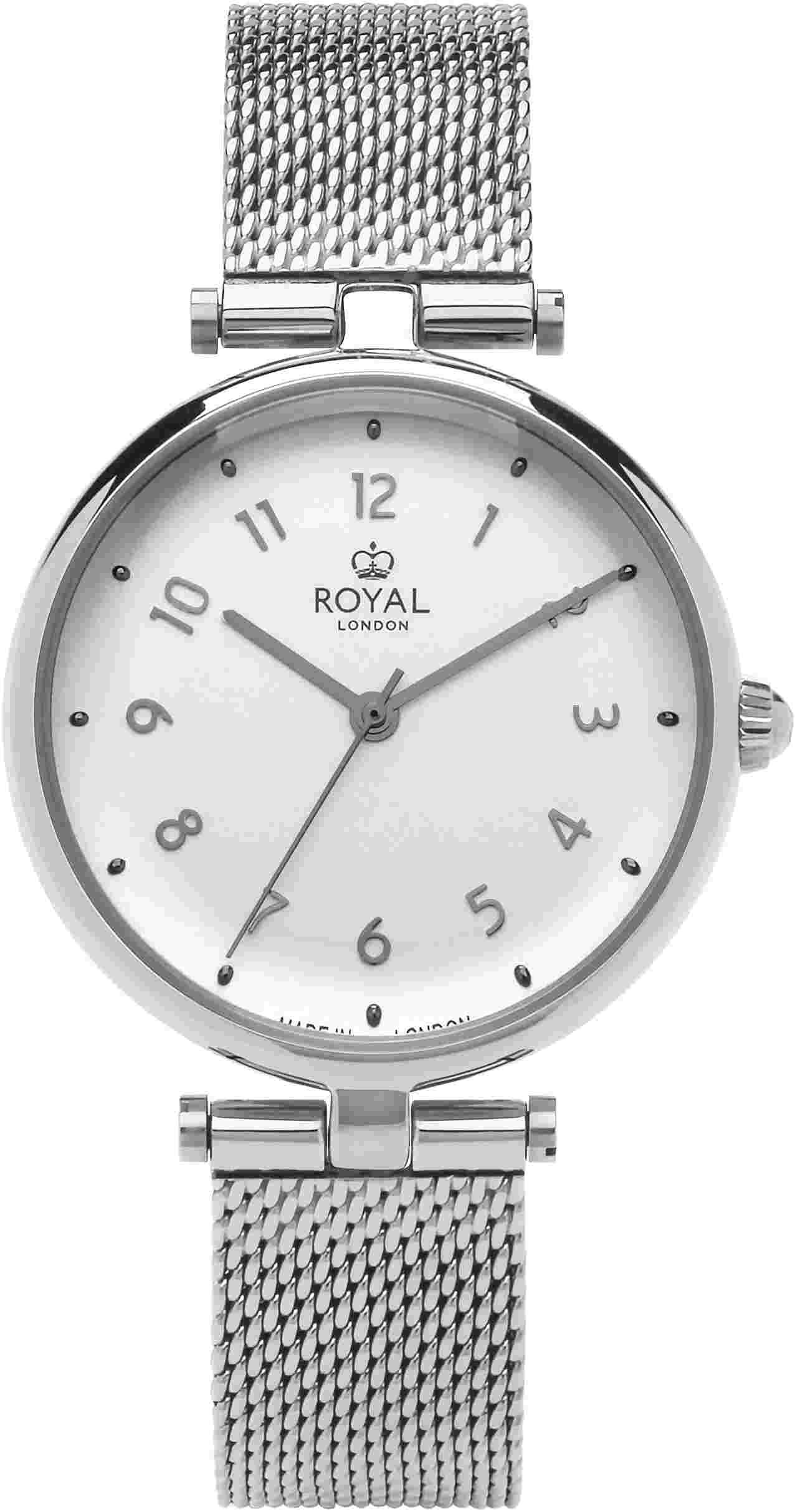 Часы ROYAL LONDON  21452-01 Женские часы, кварцевый механизм, сталь, 32,5 мм