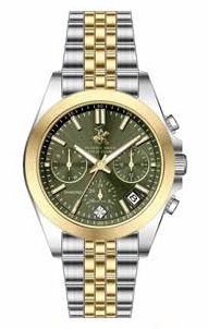 BEVERLY HILLS POLO CLUB   часы, кварцевый механизм, суперметалл с покрытием, 35 мм