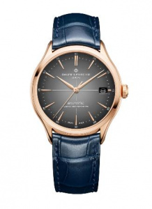 BAUME&MERCIER CLIFTON Швейцарские мужские автоматические часы, с функцией даты, с запасом хода 5 дней, золотые, с сапфировым стеклом и водозащитой 50 м - идеальны в качестве подарка и аксессуара на каждый день.