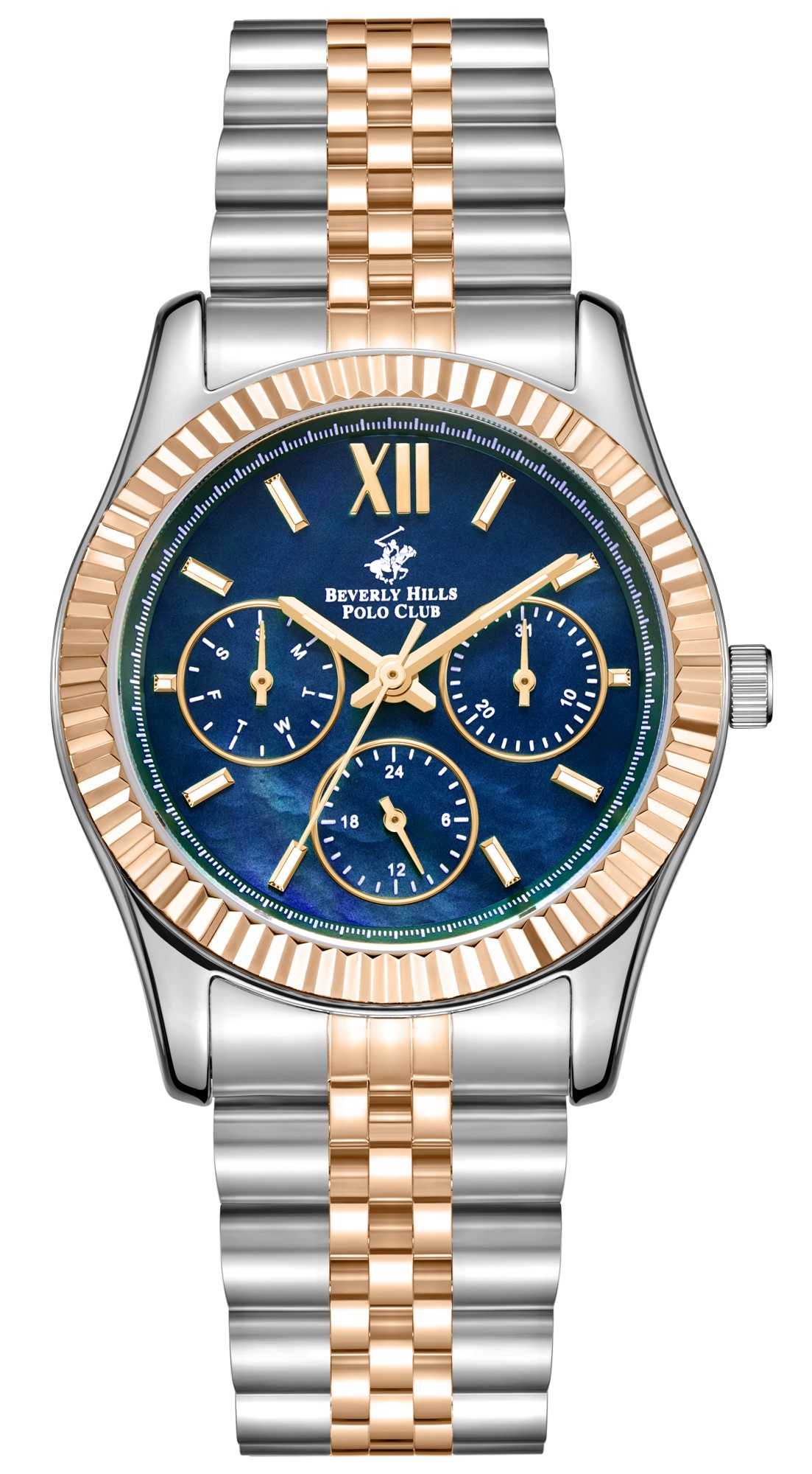 Женские часы Beverly Hills Polo Club  BP3169C.590  часы, кварцевый механизм, суперметалл с покрытием, 34 мм