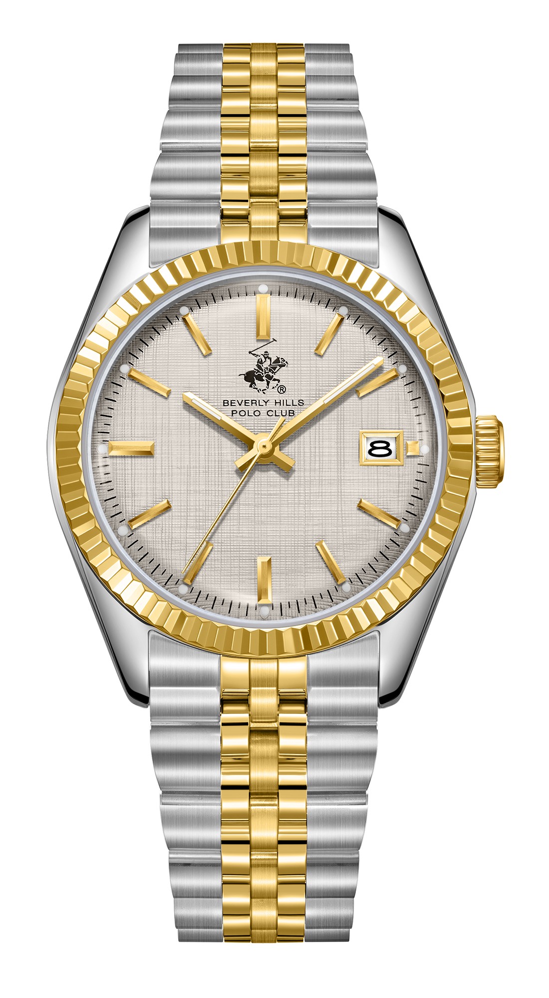 Мужские часы Beverly Hills Polo Club  BP3911X.260  часы, кварцевый механизм, сталь с покрытием, 38 мм