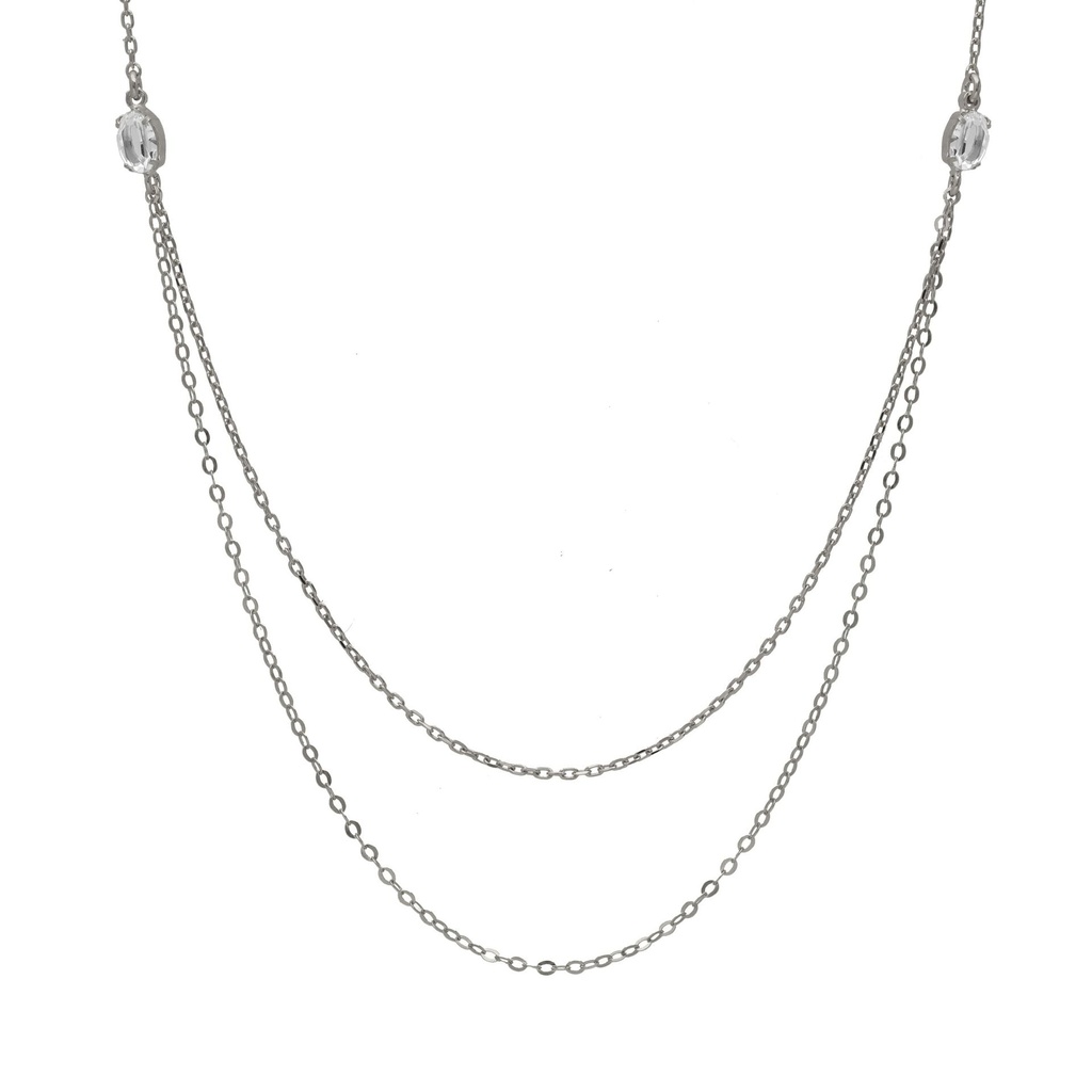 VC Jewelry 1958 SL, VICTORIACRUZ, Колье(A5293-07HG) Женские испания колье,  механизм, серебро 925 проба, 40-45 см