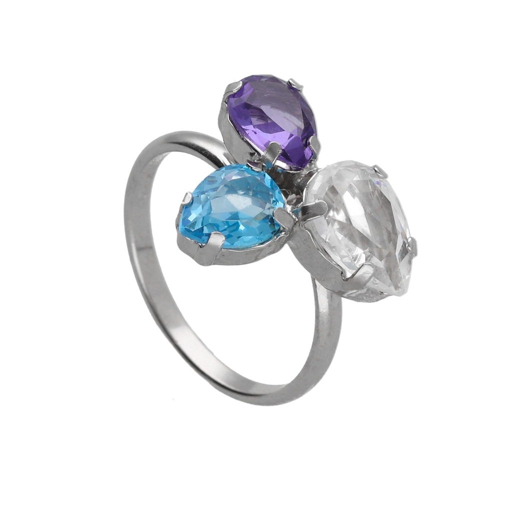VC Jewelry 1958 SL, VICTORIACRUZ, Кольцо(A4900-12HA) Женские испания кольцо,  механизм, серебро 925 проба, 
