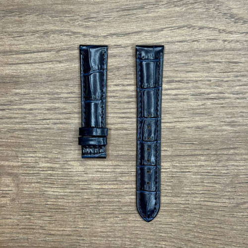 Ремешок для часов Jaguar из кожи теленка, синий, 17 мм, для J995, J994  