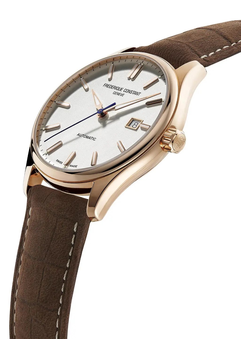 Ремешок для часов Frederique Constant, нубук, коричневый Подойдет к моделям часов: FC-220NS5B6, FC-240GRS5B6, FC-220DGS5B6, FC-220SS5B6, FC-252SS5B6, FC-303NV5B4

