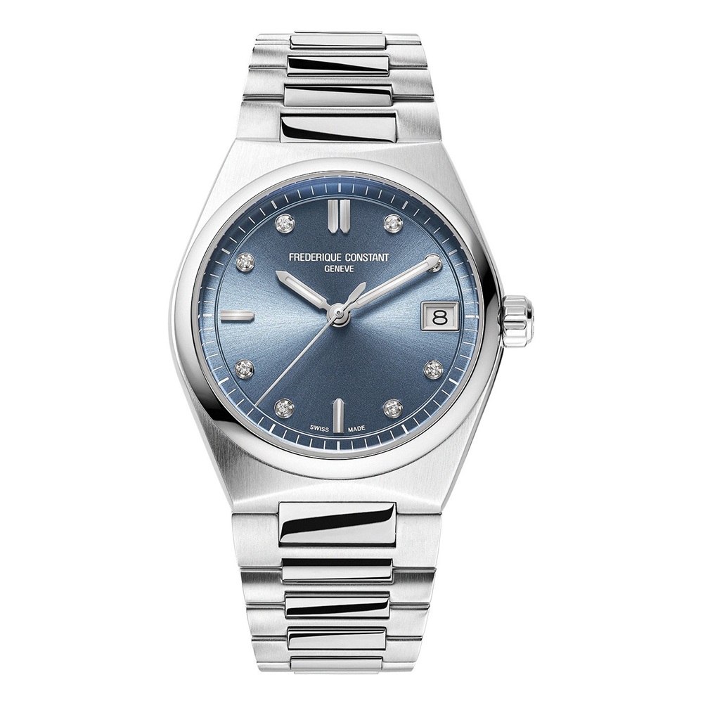 Женские часы Frederique Constant Highlife FC-240LND2NH26B Женские швейцарские часы, кварцевый механизм, сталь, 31 мм