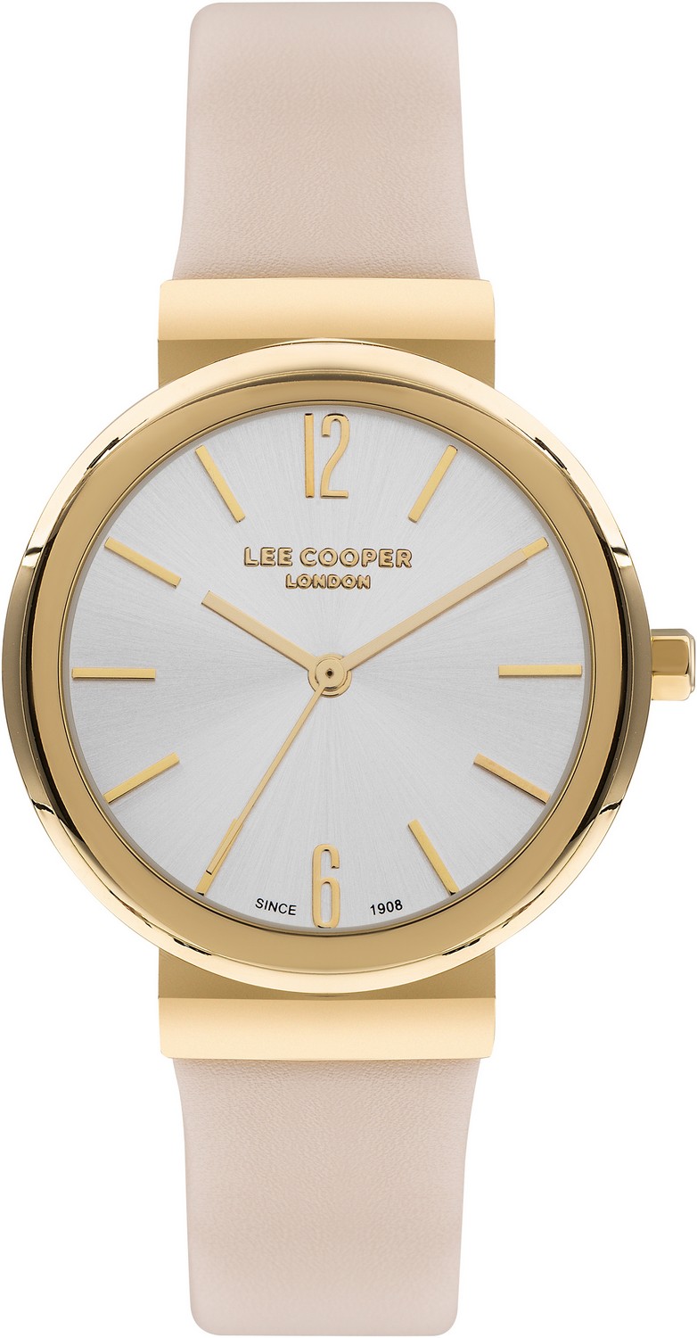 Женские часы Lee Cooper  LC07624.134 Женские часы, кварцевый механизм, суперметалл с покрытием, 34 мм
