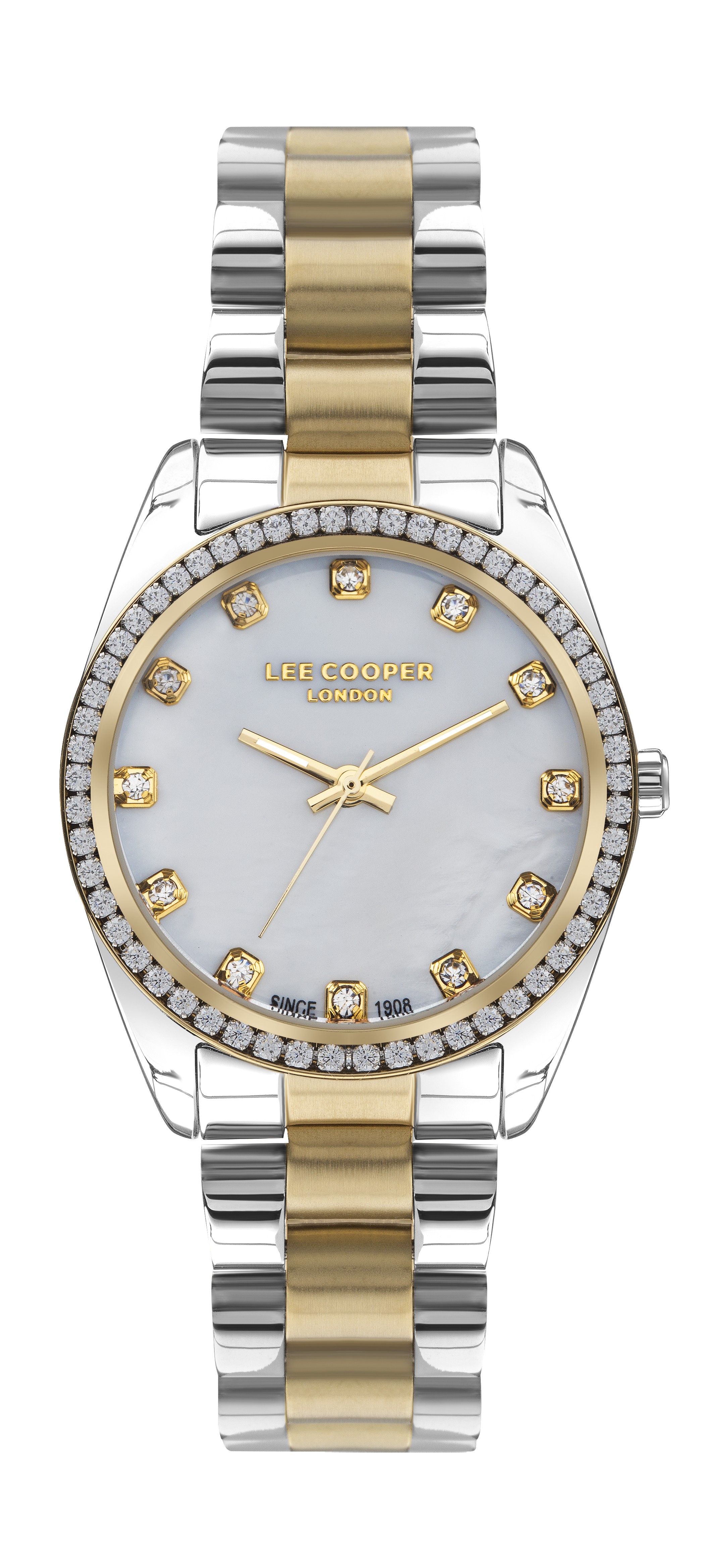 Женские часы Lee Cooper  LC07478.220 Женские часы, кварцевый механизм, суперметалл, 34 мм