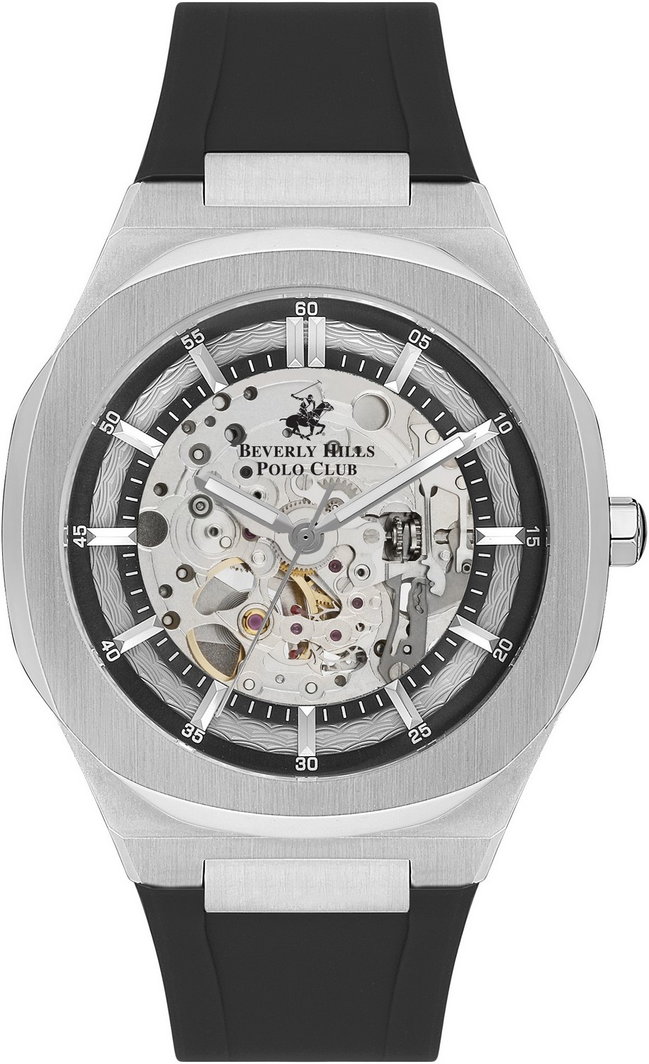 Мужские часы Beverly Hills Polo Club  BP3543X.351 Мужские часы, автоматический механизм, сталь, 43 мм