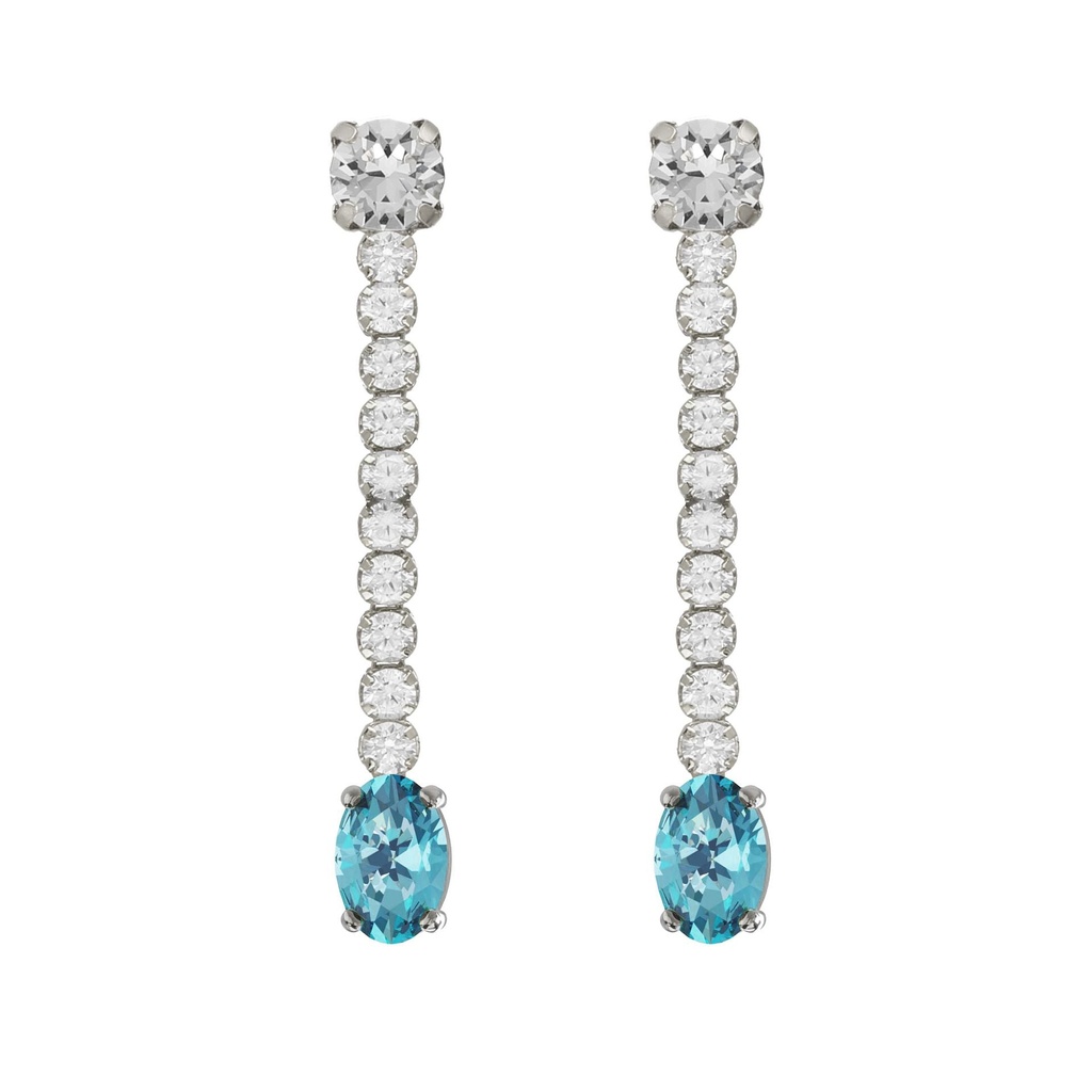 VC Jewelry 1958 SL, VICTORIACRUZ, Серьги(A5221-10HT) Женские испания серьги,  механизм, серебро 925 проба, 