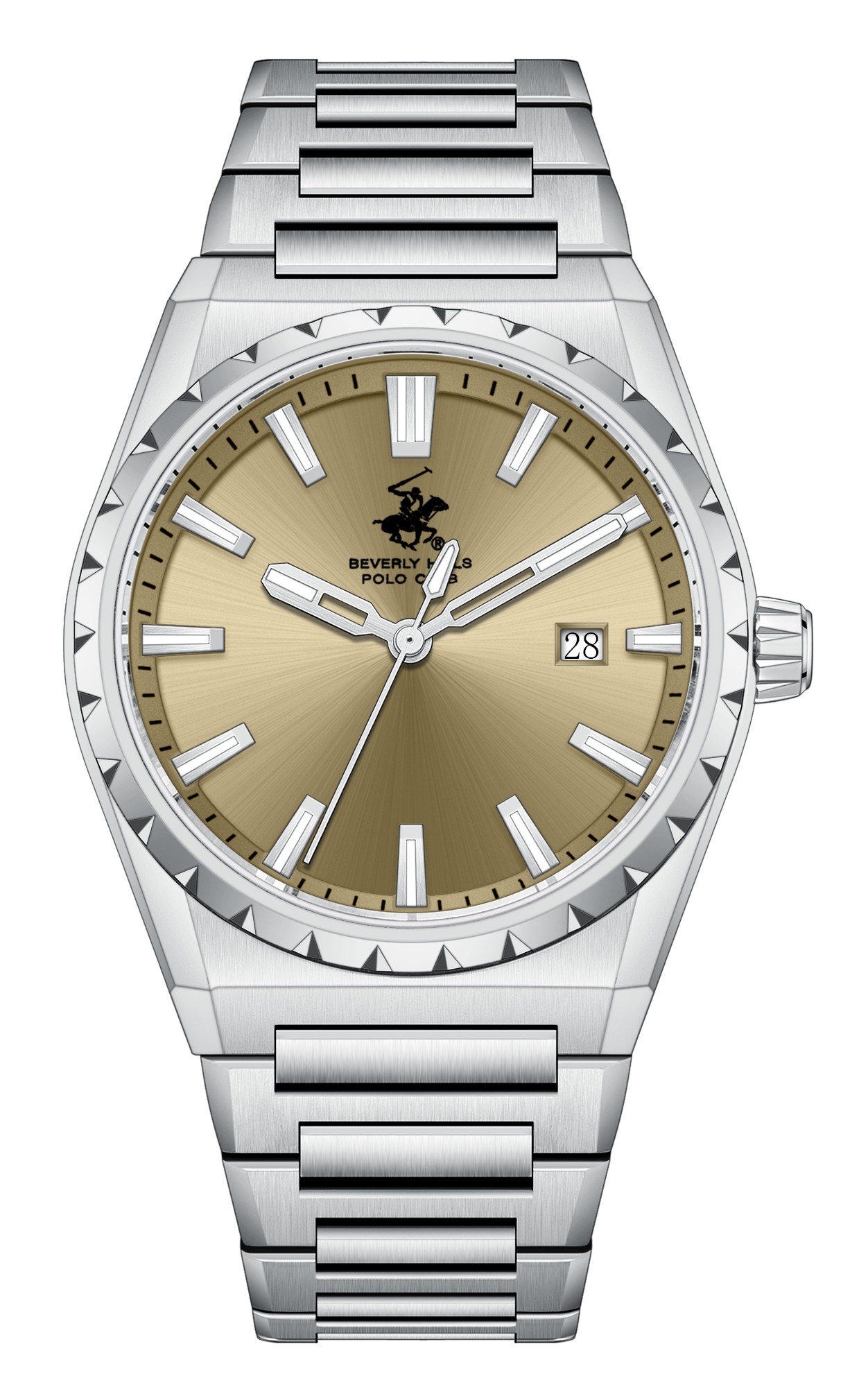 Мужские часы Beverly Hills Polo Club  BP3918X.340  часы, кварцевый механизм, сталь, 41 мм