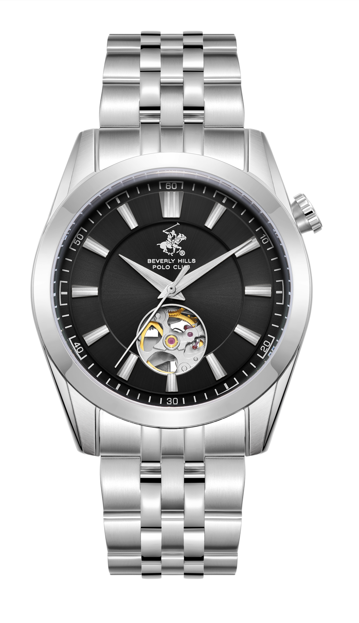 Мужские часы Beverly Hills Polo Club  BP3816X.350  часы, автоматический механизм, 42 мм