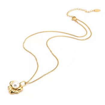 Подвеска(LC.N.01238.110) Подвеска Lee Cooper из стали с желтым покрытием с жемчугом