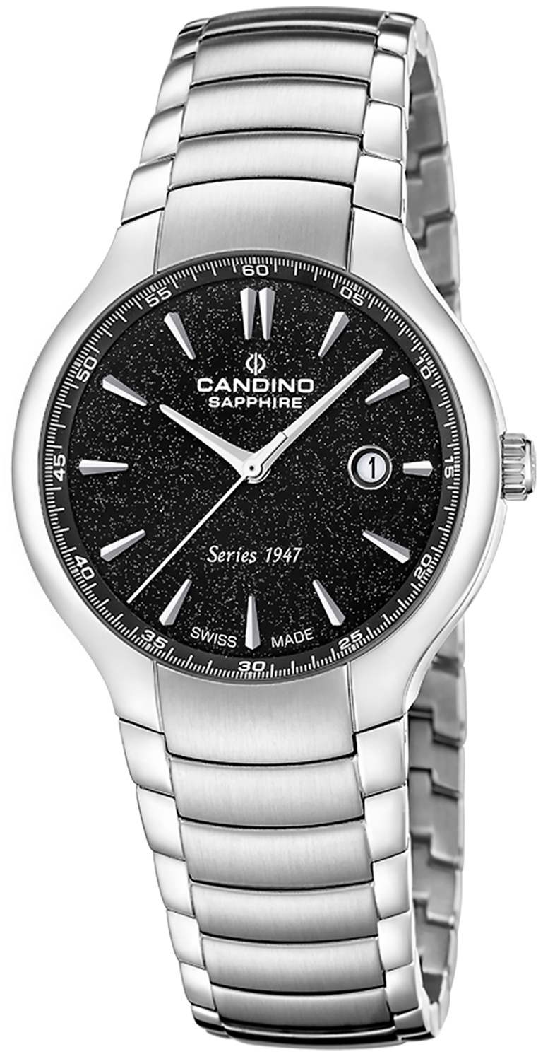 Женские часы Candino Series 1947 C4793/4 Женские швейцарские часы, кварцевый механизм, сталь, 34 мм