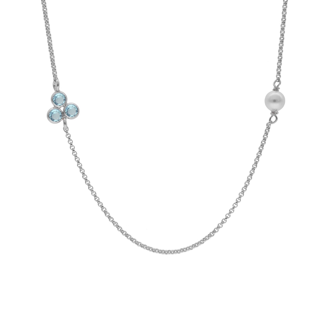VC Jewelry 1958 SL, VICTORIACRUZ, Колье(A3957-10HG) Женские испания колье,  механизм, серебро 925 проба, 40-45 cм