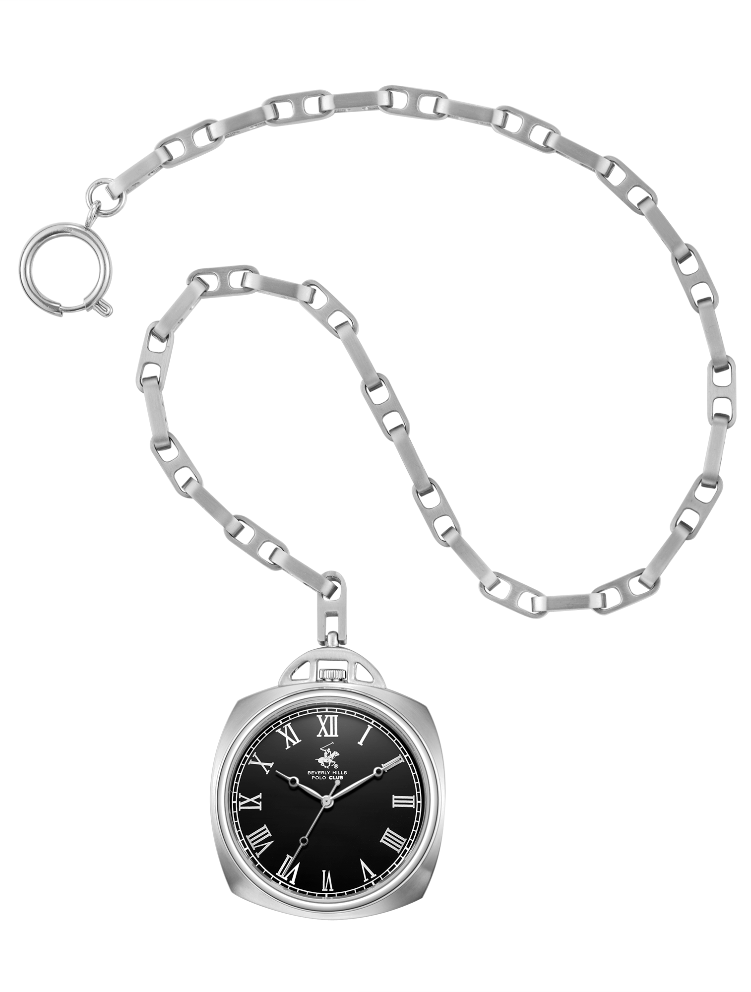 Мужские часы Beverly Hills Polo Club  BP3756X.350 Карманные часы, кварцевый механизм, сталь, 40 мм