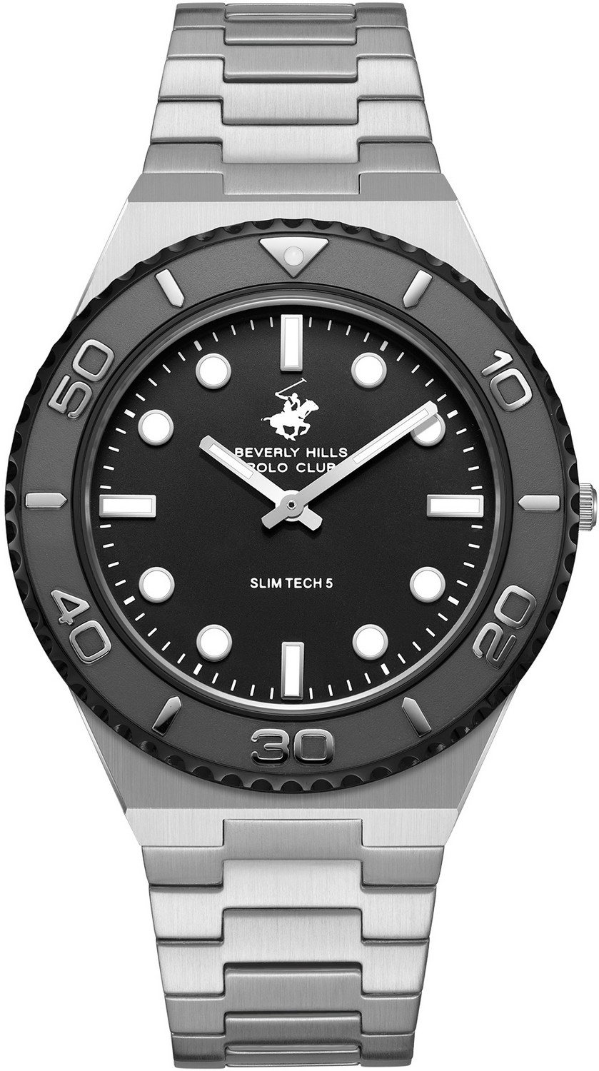 Мужские часы Beverly Hills Polo Club  BP3714X.350 Мужские часы, кварцевый механизм, сталь, 41 мм