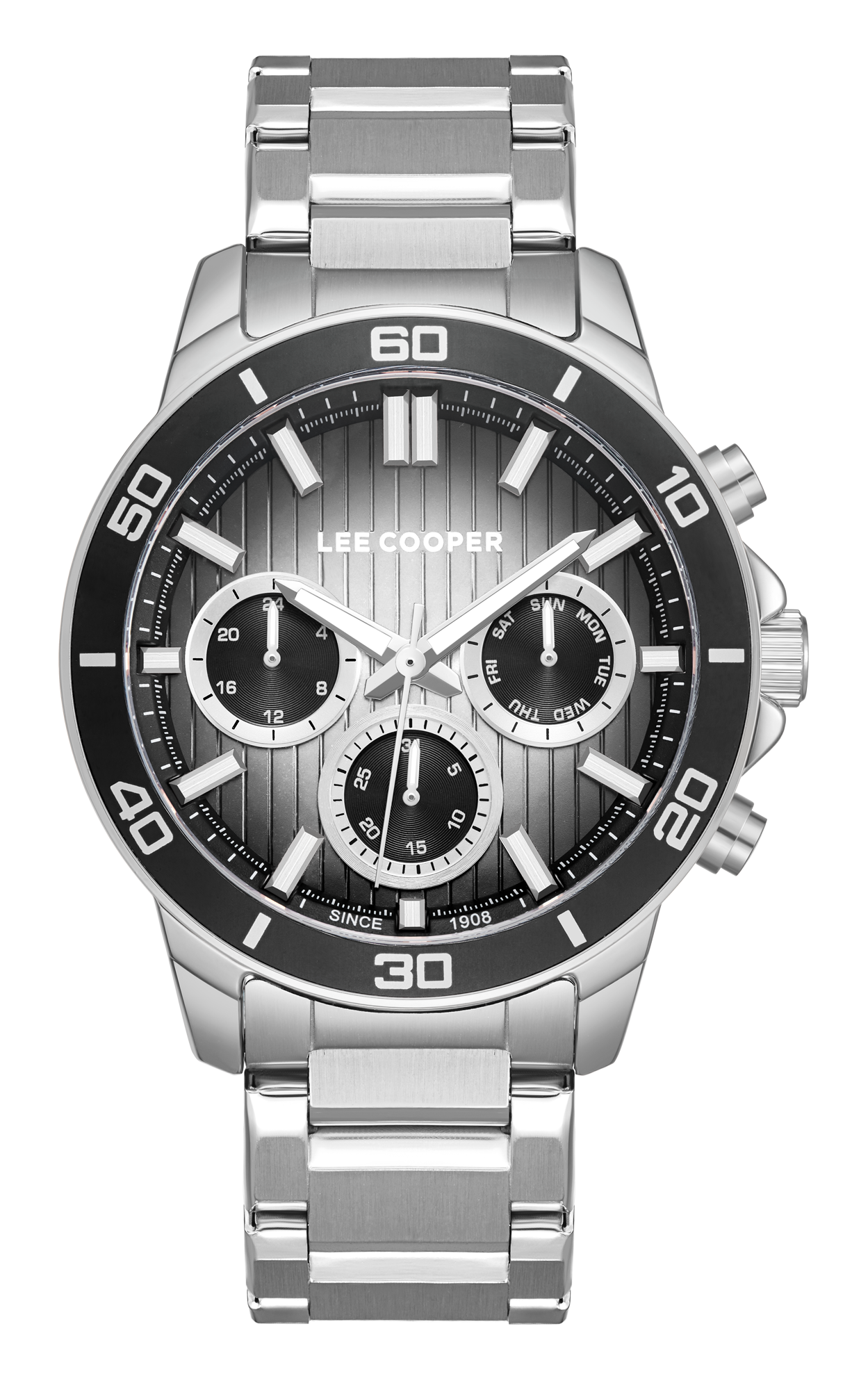 Мужские часы Lee Cooper  LC08106.350 Мужские часы, кварцевый механизм, суперметалл с покрытием, 42 мм