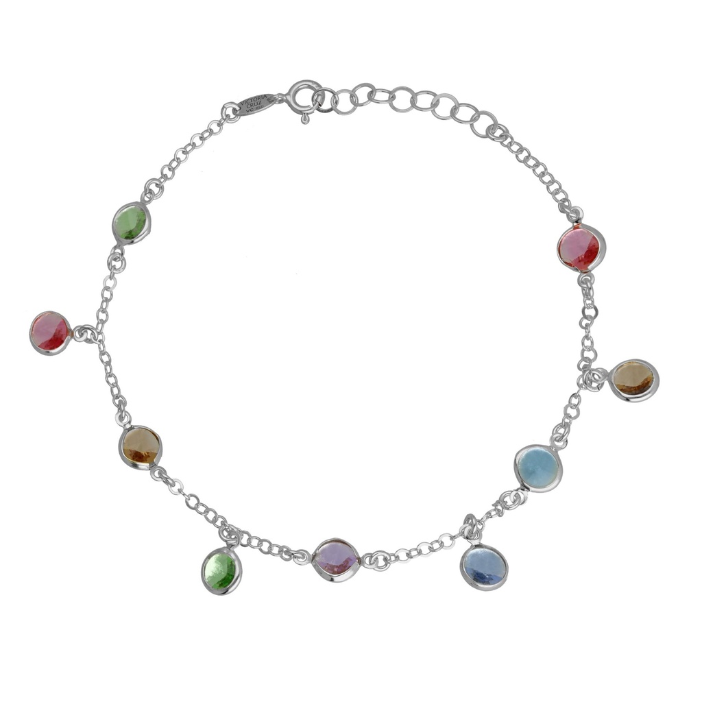 VC Jewelry 1958 SL, VICTORIACRUZ, Браслет(A4553-MHB) Женские испания браслет на ногу,  механизм, серебро 925 проба, 