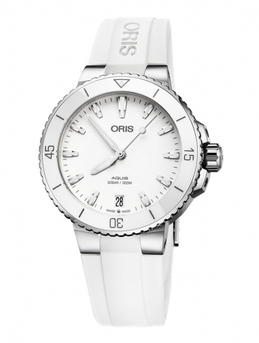 Ремешок для часов ORIS без застежки, каучук, белый, 80/110 мм(07 4 18 63NB) Ширина застежки 14 мм, обхват руки ок.130 - 190 мм.
Каучуковые ремешки идеально подходят для активного образа жизни. Они легче и теплее металлических браслетов, а ощущаются на руке как вторая кожа. Большое преимущество каучука в том, что он не боится воды. 
У нас присутствуют только высококачественные материалы и оригинальный товар от производителя. 
