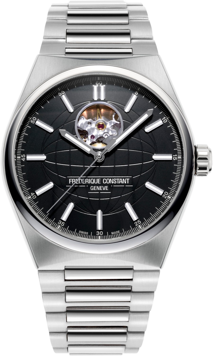 Мужские часы Frederique Constant Highlife FC-310B4NH6B Мужские швейцарские часы, автоматический механизм, сталь, 41 мм