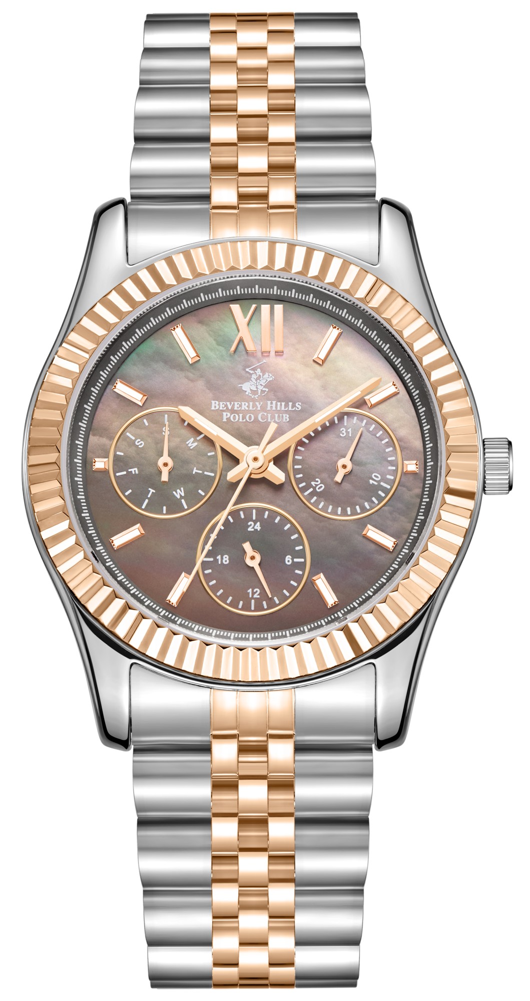 Женские часы Beverly Hills Polo Club  BP3169C.561  часы, кварцевый механизм, суперметалл с покрытием, 34 мм