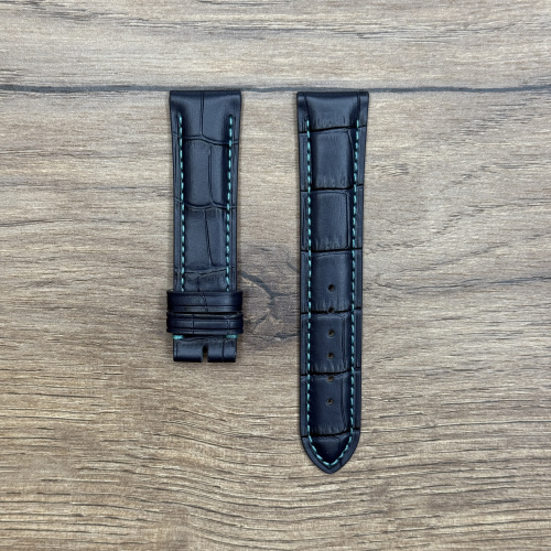 Ремешок для часов Frederique Constant из кожи теленка, синий, 18X16 