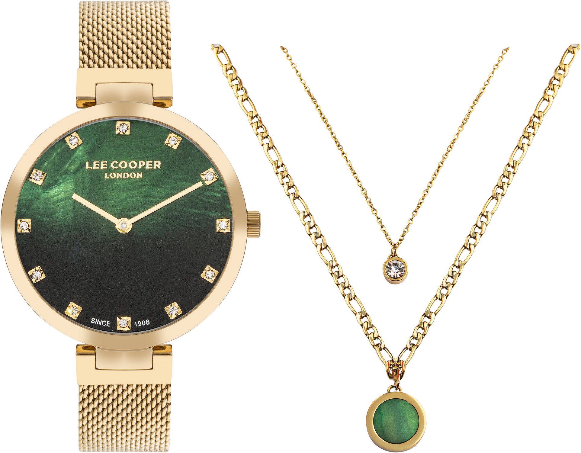 Женские часы Lee Cooper  LC07806.270 Женские часы, кварцевый механизм, суперметалл с покрытием, 36 мм