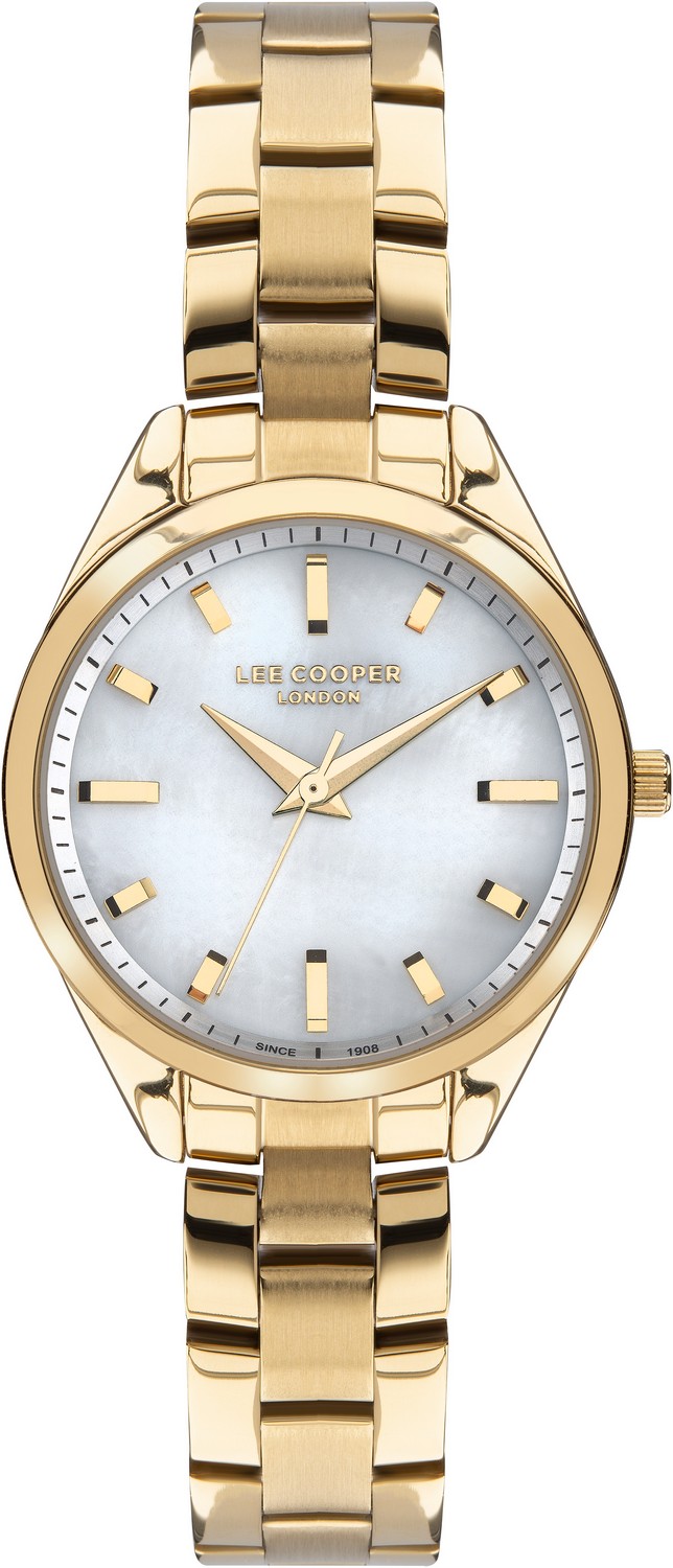 Женские часы Lee Cooper  LC07453.120 Женские часы, кварцевый механизм, суперметалл с покрытием, 33 мм