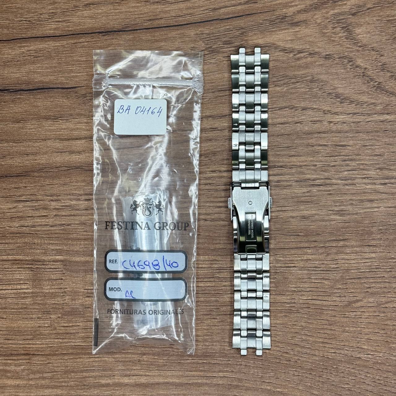 Браслет для часов Candino, нержавеющая сталь  