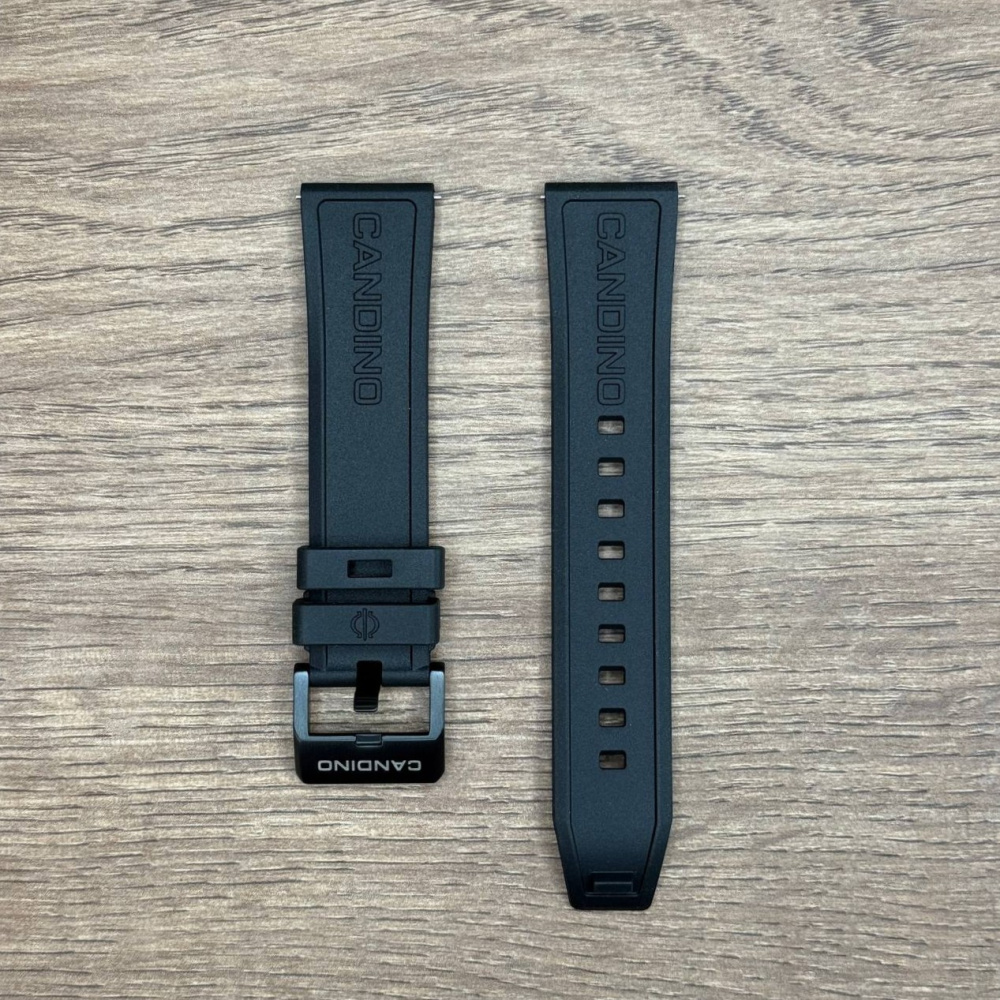 Каучуковый ремешок для часов Candino, черный, 22 мм, для С4779 BC11899 