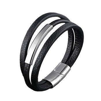 Браслет(LC.B.01107.631) Браслет Lee Cooper из натуральной кожи и стали