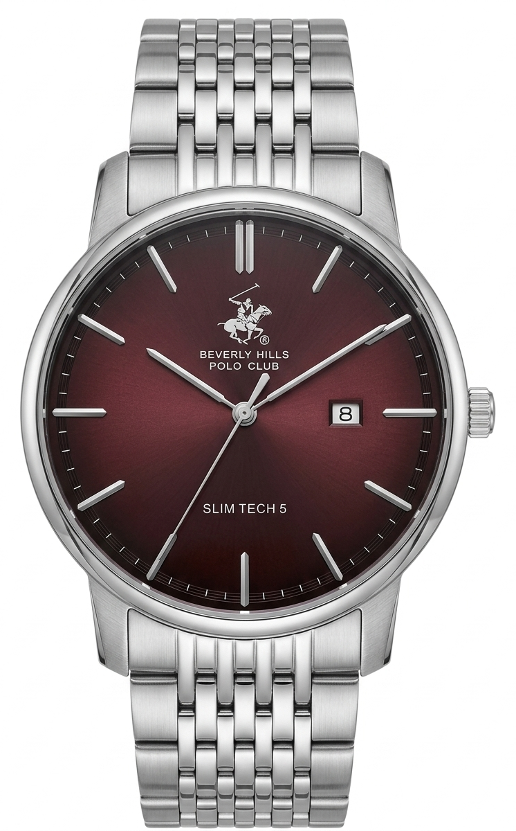 Мужские часы Beverly Hills Polo Club  BP3895X.380  часы, кварцевый механизм, сталь, 40,5 мм