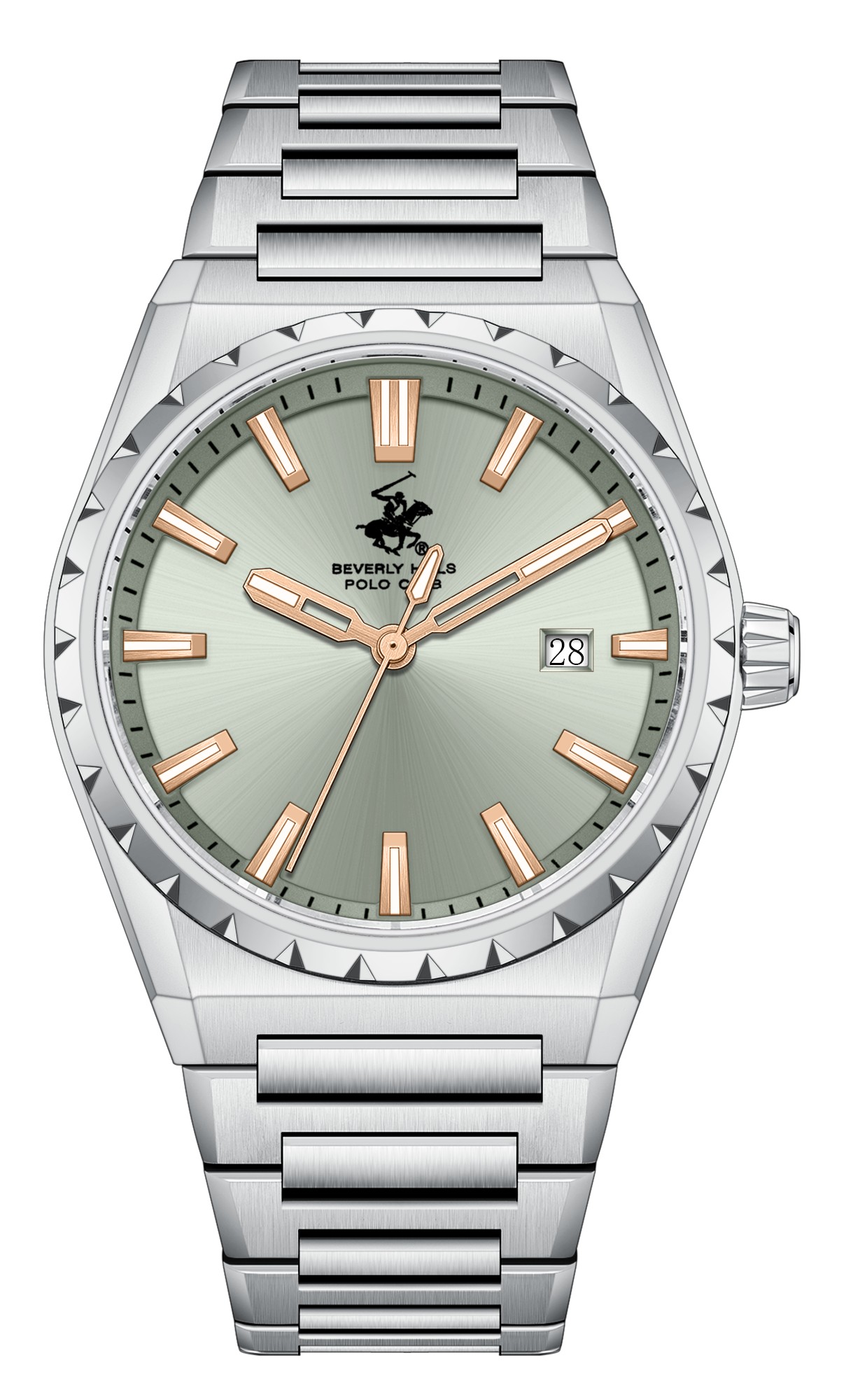 Мужские часы Beverly Hills Polo Club  BP3918X.370  часы, кварцевый механизм, сталь, 41 мм